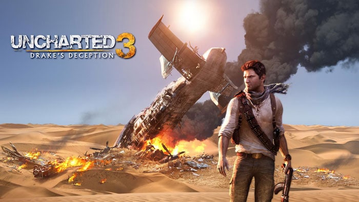 <b>Uncharted 3</b><br><br>
Deception, action and a whole new adventure! Nathan Drake returns in this third installment on the PlayStation 3. Entitled Drake's Deception, we will see Nathan Drake and mentor Victor Sullivan traveling around the world including places like the Rub'al Khali desert in search of the lost city, The Iram of the Pillers. Be prepared to go treasure hunting on 1/11/11.