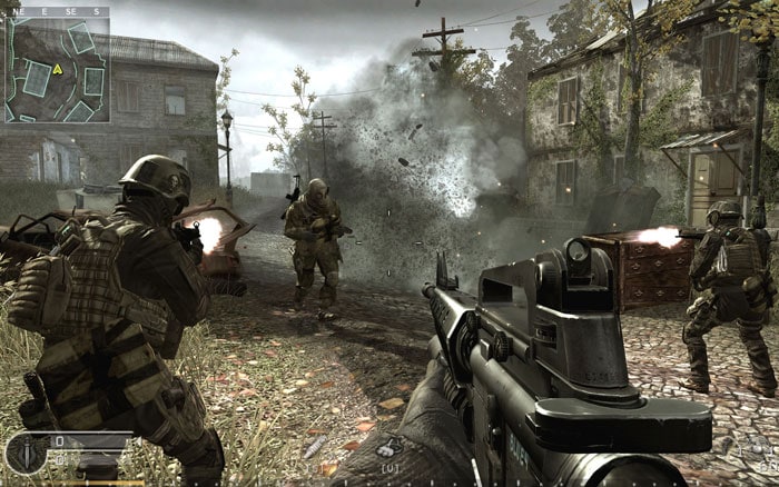 <b>Call of duty: Modern Warfare</b><br>
One of the Best 1st person shooters to hit the consoles and the PC, Modern Warfare brought the World War 2 shooter to the future. Offering one of the best single player as well as multiplayer experience, Modern Warfare is definitely worth your hard earned money.
