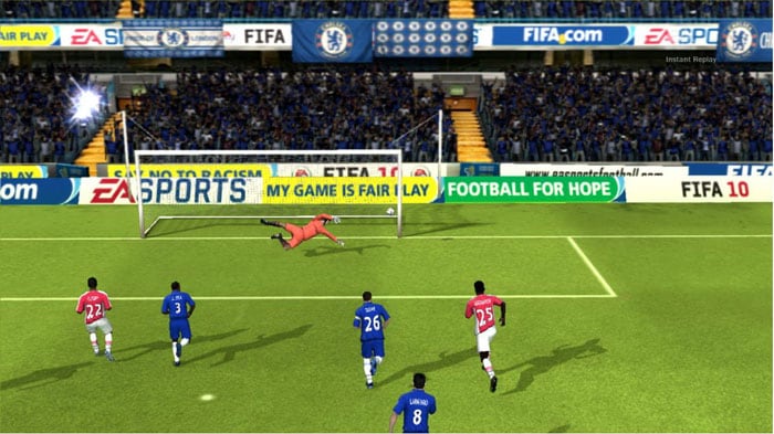 <b>FIFA 10</b><br>
The title says it all. FIFA is one of the strongest games in the sports genre defining football in the world of gaming. Offering a realistic simulation experience this one is for all you football lovers.