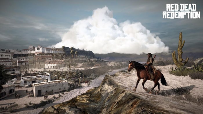 <b>Red Dead Redemption</b><br>
From the team that brought you GTA IV, Red Dead Redemption is the best open world western out there! Whether on the PS3 or the 360, this game looks absolutely stunning and with a large variety of missions and online play, this western is here to stay.