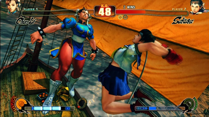 <b>Super Street Fighter 4</b><br>
Initially planned as a Downloadabl Content for Street Fighter 4, but launched as a full game, Super Street Fighter 4 is one of the best fighting games available. The game boasts of 36 characters with distinct fighting style. A game that defines the genre this one is definitely wor th your collection.