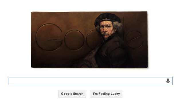 15 July 2013 - Rembrandt van Rijn<br /> <a href="http://gadgets.ndtv.com/others/news/rembrandt-van-rijns-407th-birthday-marked-by-a-google-doodle-392262">Read more</a>