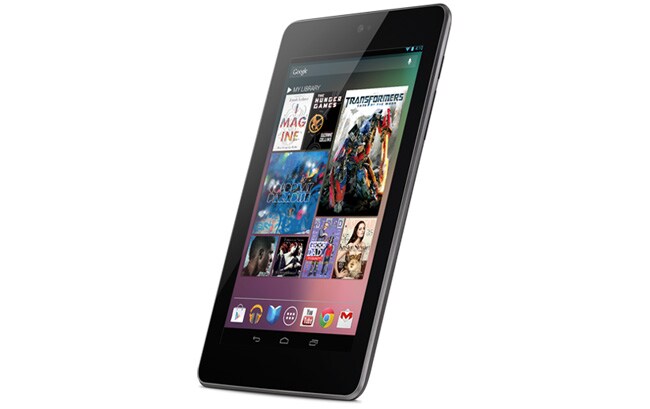 The Nexus 7 tablet sports a 7-inch backlit IPS HD display with a 1280x800 resolution coated with scratch resistant Corning glass.