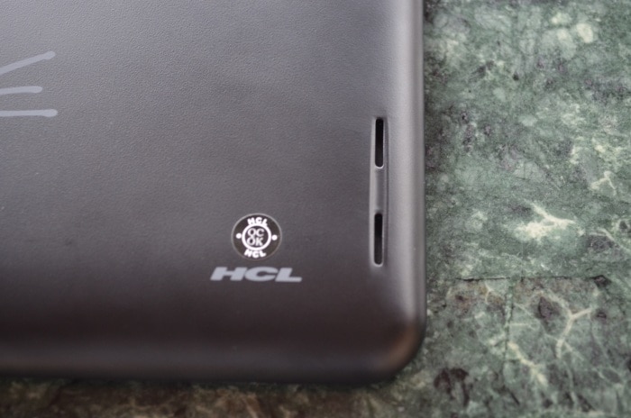 13 mm thick, the tablet weighs 370 grams.
