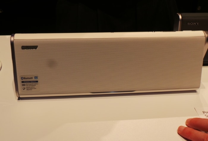 These new speakers can stream music wirelessly from iPhones and iPads as well as Android smartphones and tablets that are not NFC equipped.(Image credit: Rajiv Makhni)