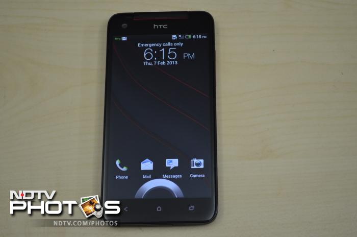 The phone has a large 5-inch screen, but HTC doesn't like to call it a phablet.