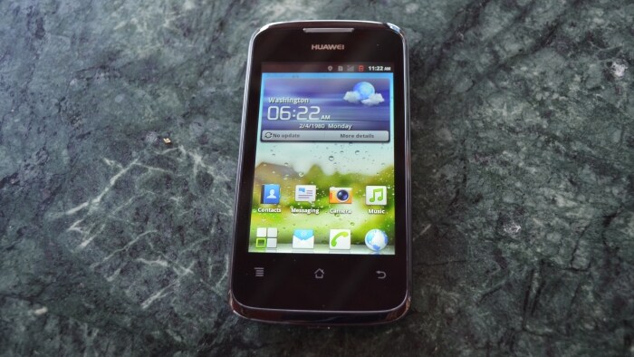 This smartphone comes with Qualcomm 800MHz CPU.