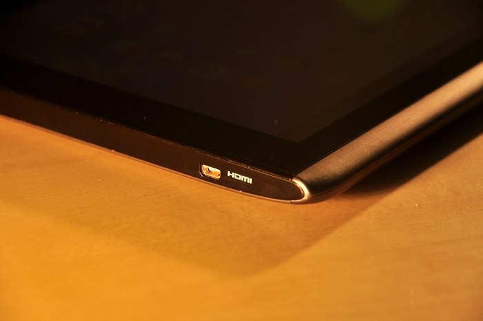 The device is powered by NVidia Tegra 2 dual-core processor and 16 GB memory for storage. (Photo : Harshit Walia)
