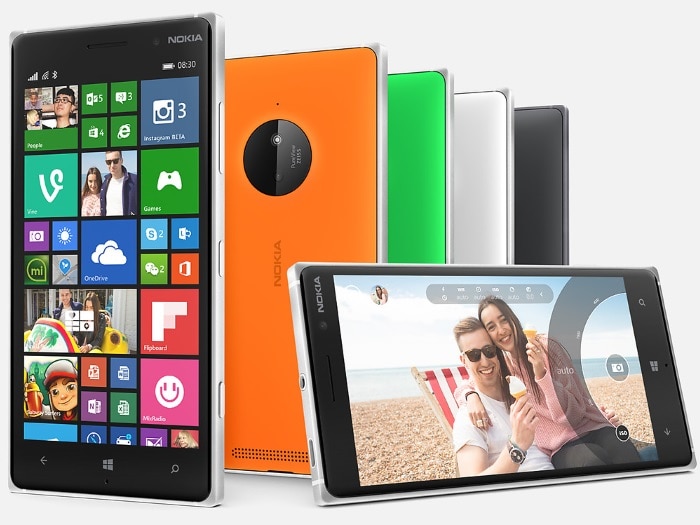 <a href="http://gadgets.ndtv.com/nokia-lumia-830-1947">Nokia Lumia 830</a> runs Windows Phone 8.1.


<br /> 	

<a href="http://gadgets.ndtv.com/mobiles/news/lumia-830-with-10-megapixel-pureview-camera-launched-at-ifa-586691"> Read more </a>