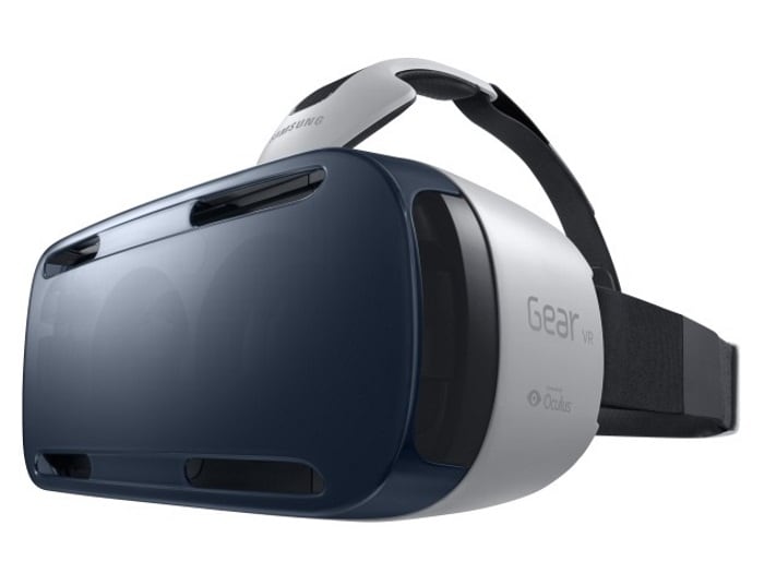 Samsung Gear VR will be available in Frost White colour via the company's online sites.

<br />

<a href="http://gadgets.ndtv.com/wearables/news/samsung-gear-vr-virtual-reality-headset-launched-at-ifa-586331"> Read more </a>