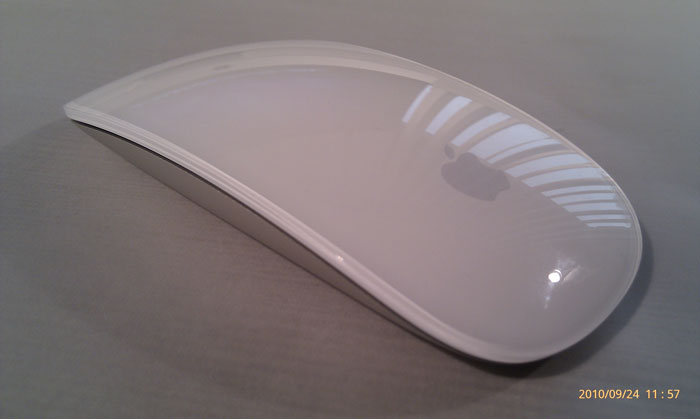 One down side is that the Magic Mouse does consume a lot of battery. (Photo: Sameer Mitha)