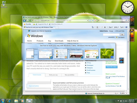 Inside Windows 7 (Images) | Gadgets 360