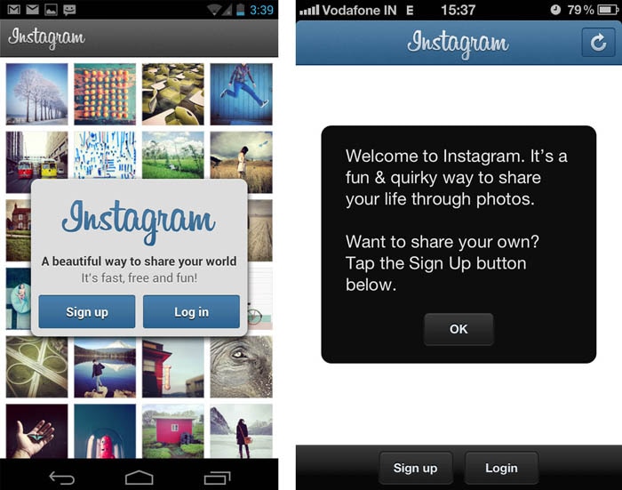 Instagram debuts on Android