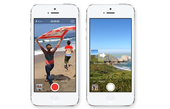 Camera in iOS 7 puts all your shooting formats still, video, panorama, and now square front and center. With a swipe, you can capture what you want the way you want.