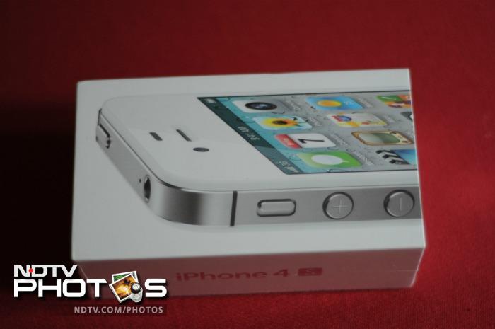 Just like its predecessor, the iPhone 4S comes in a small compact box. The device is powered by Apple's 1GHz dual-core A5 chip. This is the same chip that powers the iPad 2. (Photo Credit: Gurnam Singh Bedi)