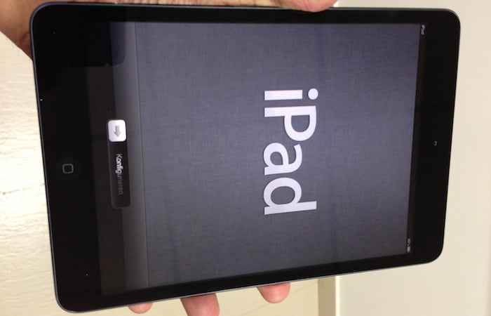 The iPad mini features a 7.9-inch 1024x768 display. (Image courtesy: Maninder Pal Singh)