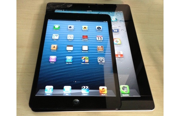 ipad mini actual size