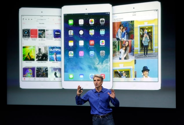 iOS 7 is coming to the iPad and the iPad mini as well.