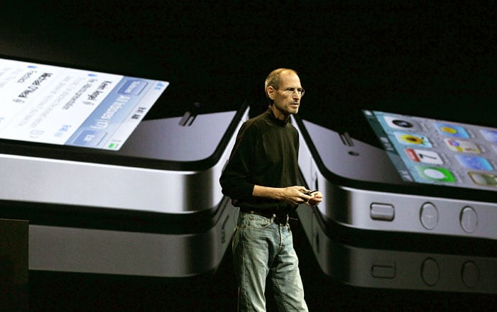 Describing it as the 'biggest leap since the original iPhone' Apple CEO Steve Jobs finally revealed what everyone had gathered to hear at the company's World Wide Developers Conference in San Francisco, California on Monday. Apple was launching the much awaited iPhone 4. (Photo: AFP)