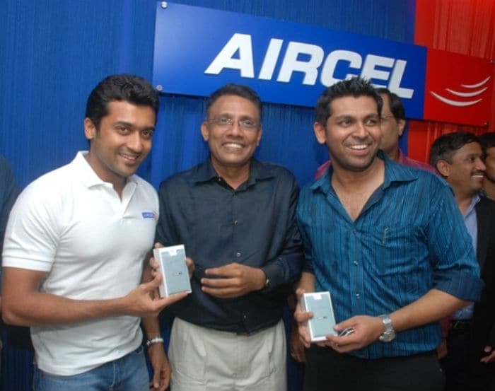 Suriya and the first Chennai owners, Harisuhas M and Ganesh C V