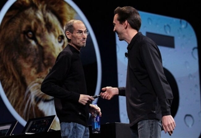 On how Apple is the largest developer for Microsoft Windows : "It's like giving a glass of ice water to somebody in hell!"