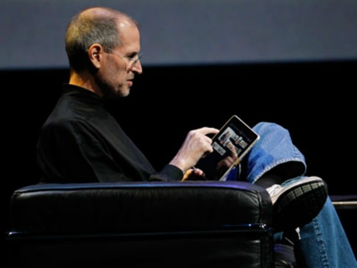 In reference to the unique Apple products which will strive to make a mark in history: "We are here to make a dent in the universe"