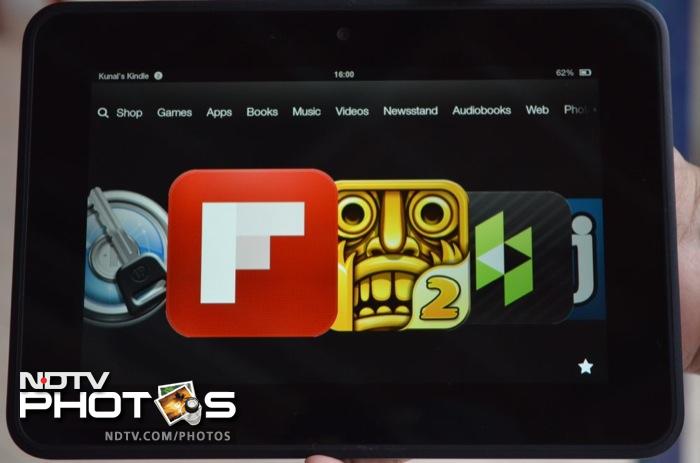 Kindle Fire HD comes with a 7.0-inch display and is powered by a 1.2GHz dual-core processor alongside 1GB RAM.