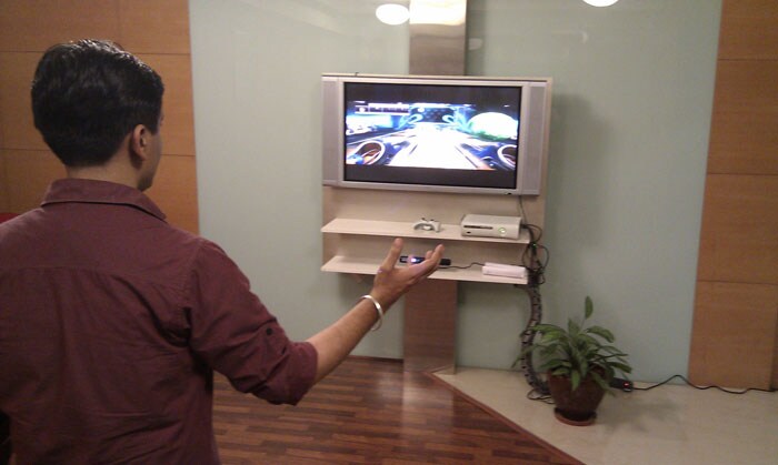 Gaming Guru Karan proves that you don't need a bowling ball to show off your skills in the game. (Photo: Sameer Mitha)