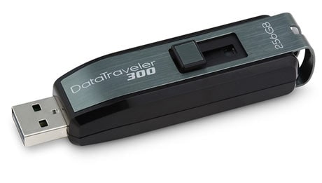 The USB flash drive is available only in 256GB.