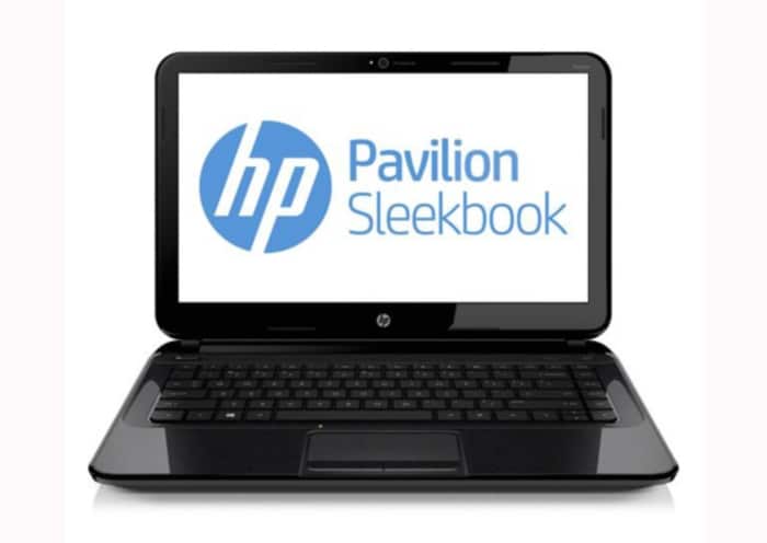 The HP PavilionTouchSmart features a 15.6-inch touch screen with a resolution of 1366X768 pixels. It runs on Windows 8 system. This Sleekbook is powered by AMD A6 processor.