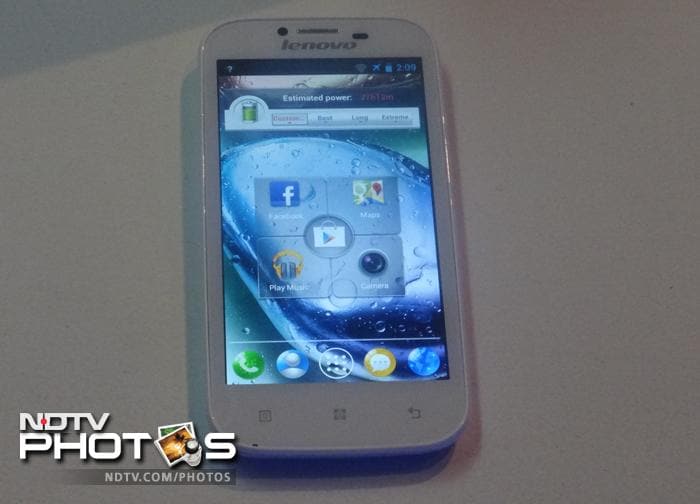 Lenovo launched the A706 smartphone, powered by a 1.2GHZ quad-core Qualcomm MSM 8225Q processor for Rs. 15,949.