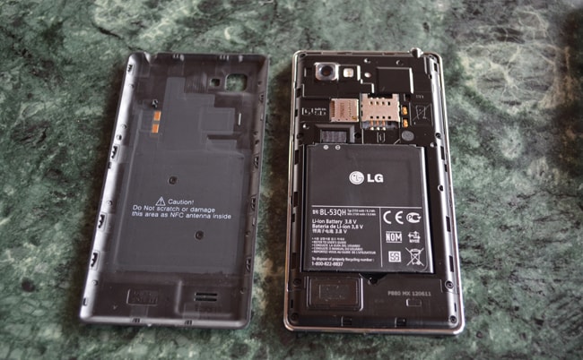 The smartphone sports a big 2150 mAh battery inside, which is a positive for the device.