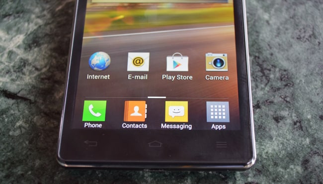 The user interface on the Optimus 4X HD is a very big improvement over the previous versions of the skin.
