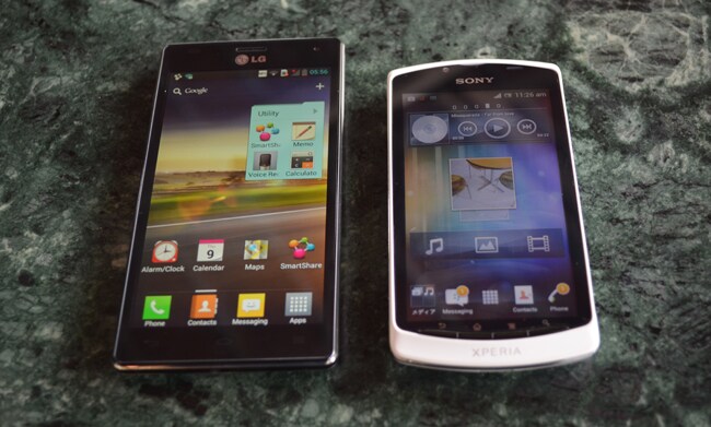 Optimus 4X HD comes with 4.7-inch IPS HD display covered with a sheet of Gorilla Glass.