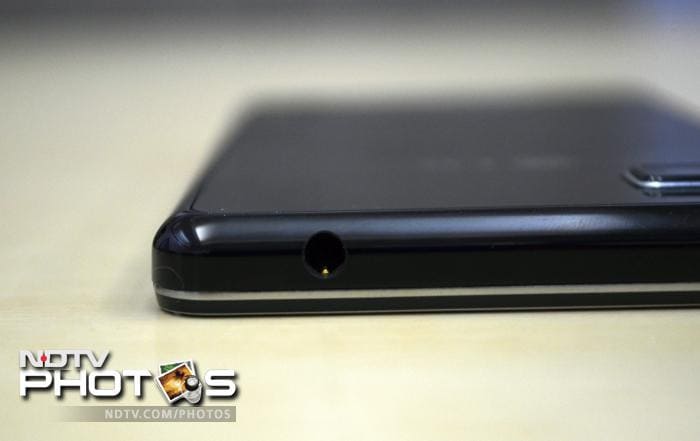 The 3.5mm headset jack sits on the top.