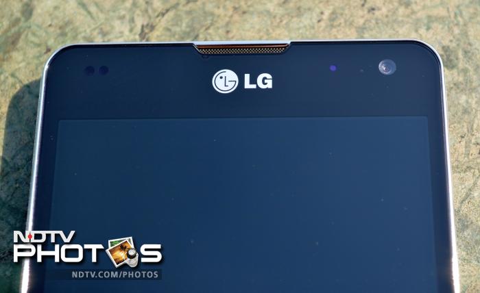 The sensors are located at the top left corner followed by the earpiece grill in the middle, while the 1.3-megapixel front shooter sits at the right.