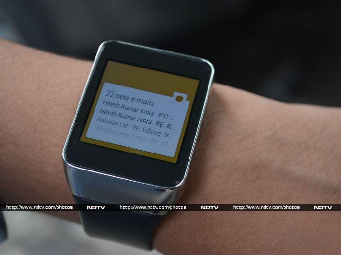 You can conveniently see notifications on your Android Wear watch, without needing to take out your smartphone.