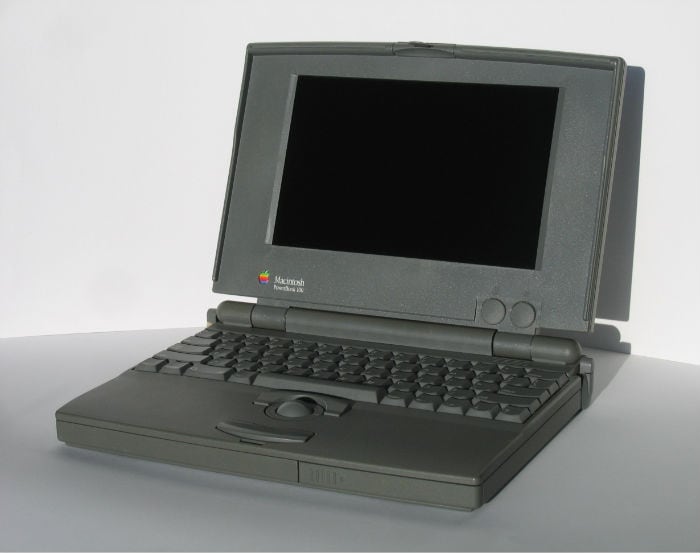 <b>PowerBook 100</b><br><br>
The PowerBook 100 was unveiled at the COMDEX computer expo in Las Vegas, on October 21, 1991 at an affordable $2300. It was still powered by the breathtakingly fast 16MHz processor, 2-8MB of Memory, 9-inch monochrome backlit LCD display with a resolution of 640x400. The iPad today is thousands of times more powerful than this machine.
The PowerBook 100 was manufactured and designed by Sony (who would believe that) in collaboration with the Apple Industrial Design Group. It did not have a floppy disk drive but was popular for its compact design and a conveniently placed trackball pointing device (what we call a track-pad in our modern laptops). John Sculley, then CEO of Apple, who was famously brought on board by Apple founder Steve Jobs from Pepsi, personally oversaw the product development of the PowerBook 100.