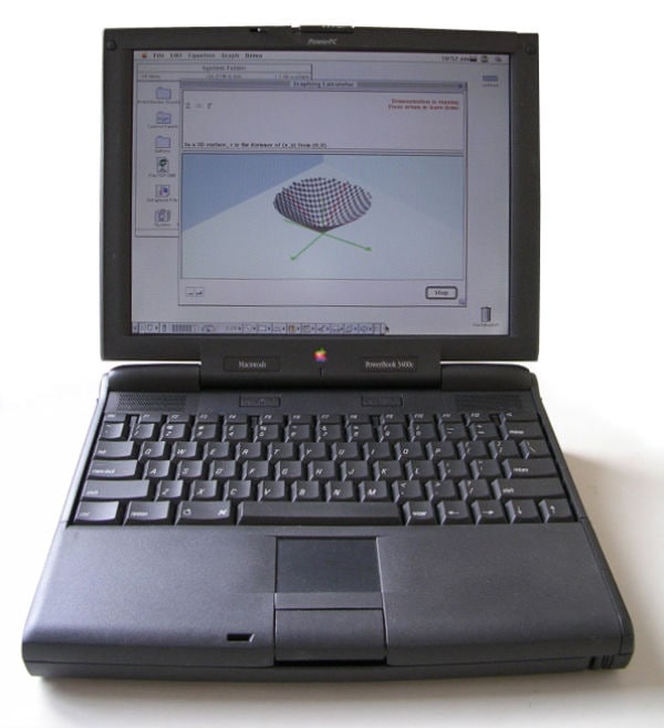 <b>PowerBook 3400c</b><br><br> 
Launched in November of 1997, the PowerBook 3400c was considered as one of the swiftest laptops in the world. The notebook ran at the speed of 240MHz and was the first to feature PCI (Peripheral Component Interconnect) architecture, EDOmemory (commonly known as Dynamic Random Access Memory) and a 64-bit 40MHz internal bus.