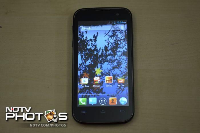 The Micromax A88 Canvas Music runs Android 4.1.1 Jelly Bean.