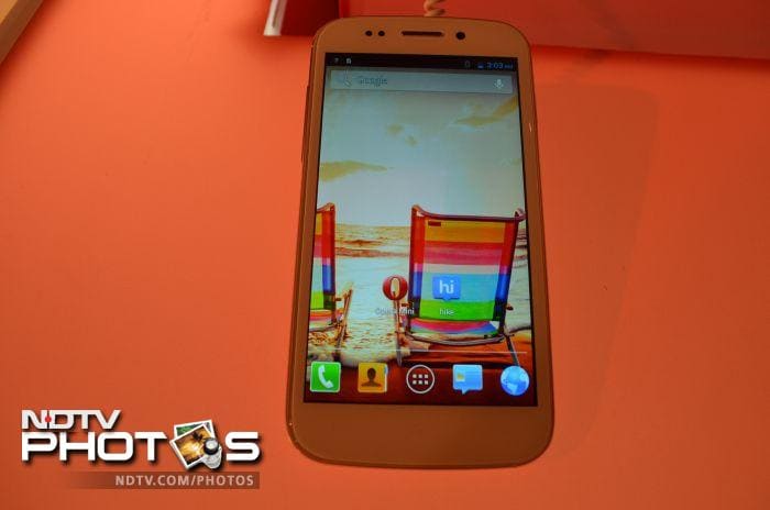 Micromax has launched its flagship smartphone, the Canvas 4, for Rs. 17,999. It is powered by a 1.2GHz quad-core processor