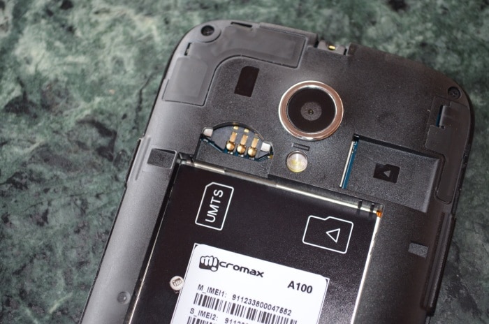 The Canvas A100 comes with 4GB on-board memory and allows for 32GB expansion via microSD card.