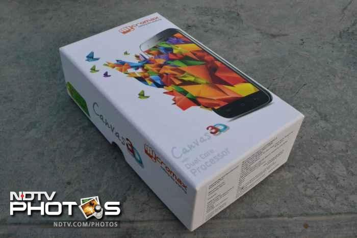 Micromax Canvas 3D: In pictures