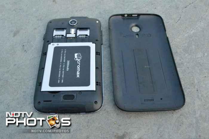 The smartphone packs a 2,000 mAh battery, which is rated at a talk time of up to 4.5 hours.