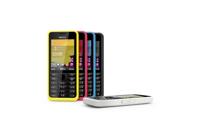 The Nokia 301, features multiple colours, and can come in single or dual SIM mode.