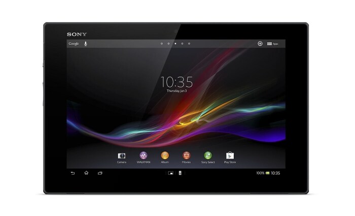 The Xperia Tablet Z sports a 10.1-inch screen with full-HD (1920 x 1200) display, runs on Android 4.1 (Jelly Bean) and packs in a 1.5GHz quad-core Snapdragon S4 Pro processor along with 2GB of RAM.