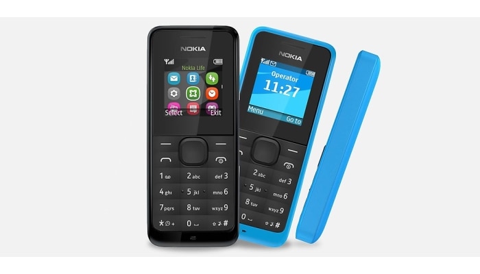 Nokia 105<br />
Features: FM radio, speaking clock <br />
Launch Price: Rs. 1,249<br />
<a href="http://gadgets.ndtv.com/mobiles/news/nokia-105-most-affordable-handset-launched-for-rs-1249-352208">Read more</a>