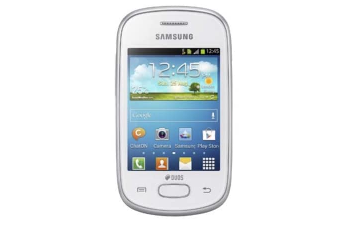 Samsung Galaxy Star sports a 3.0-inch screen, is powered by a 1GHz processor, runs on Android 4.1 (Jelly Bean) and has a 2-megapixel rear camera.
Has 4GB internal storage, expandable by up to 32 GB with microSD card.<br />
<a href="http://gadgets.ndtv.com/mobiles/news/samsung-announces-galaxy-star-and-galaxy-pocket-neo-dual-sim-smartphones-with-android-41-349667">Read more</a>