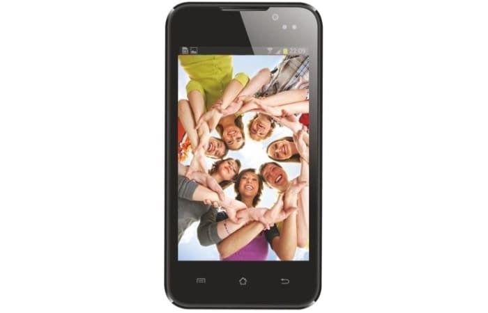 <a href="http://gadgets.ndtv.com/fly-f40+-964">Fly F40+</a> features a 4-inch WVGA display and is powered by a 1GHz processor.<br /> 	
Launch Price: Rs. 4,999.<br />
<a href="http://gadgets.ndtv.com/mobiles/news/fly-f40-with-4-inch-display-1ghz-processor-launched-for-rs-4999-401666">Read more</a>