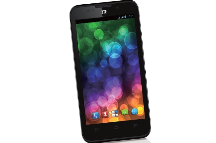 <a href="http://gadgets.ndtv.com/zte-g2-936">ZTE Blade G2</a>  features a 4.5-inch FWGVA display, runs Android 4.1 Jelly Bean and is powered by a 1GHz quad-core processor with 512MB of RAM.<br /> 	
Launch Price: Rs. 11,599. <br /> 
<a href="http://gadgets.ndtv.com/mobiles/news/zte-launches-six-new-smartphones-four-new-data-cards-in-india-394498">Read more</a>